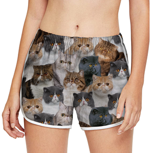 Will Have A Bunch Of Exotic Cats - Women Shorts V1