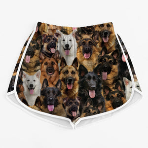 You Will Have A Bunch Of German Shepherds - Women Shorts V1