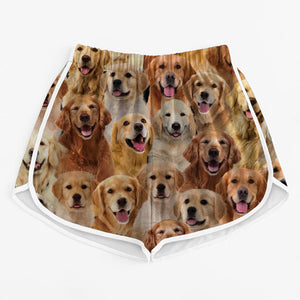 You Will Have A Bunch Of Golden Retrievers - Women Shorts V1