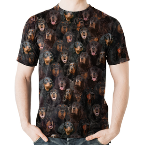 Unisex T-shirt-You Will Have A Bunch Of Gordon Setters - Tshirt V1