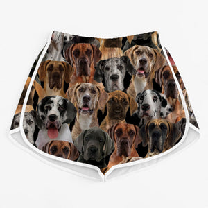 You Will Have A Bunch Of Great Danes - Women Shorts V1