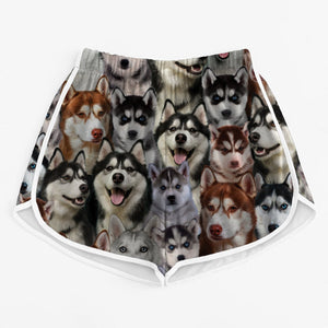 You Will Have A Bunch Of Huskies - Women Shorts V1