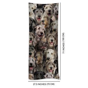 You Will Have A Bunch Of Irish Wolfhounds - Scarf V1