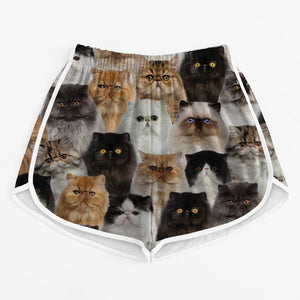 You Will Have A Bunch Of Persian Cats - Women Shorts V1