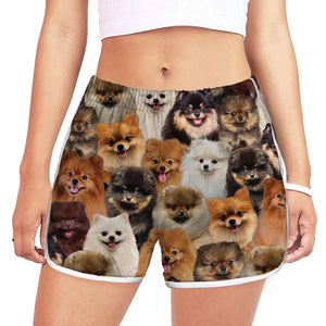 You Will Have A Bunch Of Pomeranians - Women Shorts V1