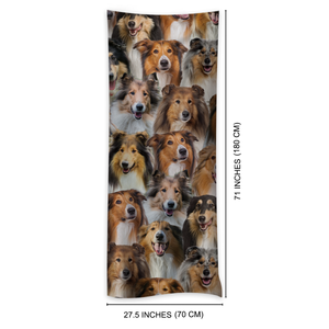 You Will Have A Bunch Of Rough Collies - Scarf V1