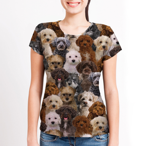 Unisex T-shirt-You Will Have A Bunch Of Schnoodles - Tshirt V1