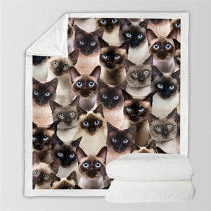 You Will Have A Bunch Of Siamese Cats - Blanket V1