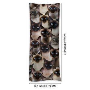 You Will Have A Bunch Of Siamese Cats - Scarf V1