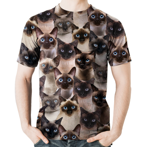 Unisex T-shirt-You Will Have A Bunch Of Siamese Cats - Tshirt V1