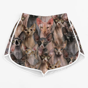 You Will Have A Bunch Of Sphynx Cats - Women Shorts V1