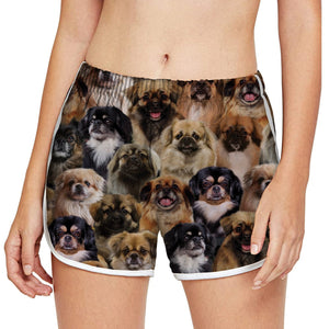 You Will Have A Bunch Of Tibetan Spaniels - Women Shorts V1