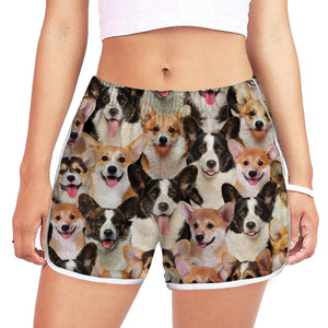 You Will Have A Bunch Of Welsh Corgies - Women Shorts V1