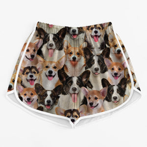 You Will Have A Bunch Of Welsh Corgies - Women Shorts V1
