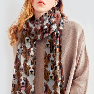You Will Have A Bunch Of Welsh Springer Spaniels - Scarf V1