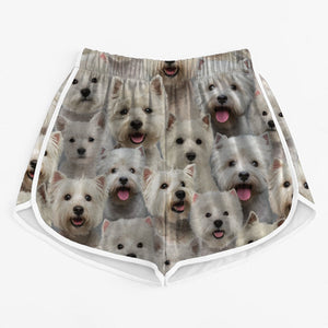 You Will Have A Bunch Of West Highland White Terriers - Women Shorts V1