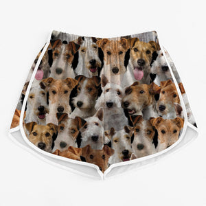 You Will Have A Bunch Of Wire Fox Terriers - Women Shorts V1